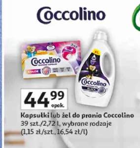 Kapsułki do prania Coccolino
