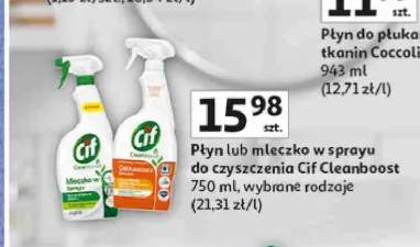 Płyn do czyszczenia Cif Cleanboost