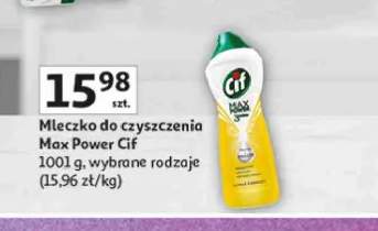 Mleczko do czyszczenia Cif Max Power