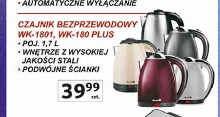 Czajnik bezprzewodowy Łucznik WK-1801 1,7 l