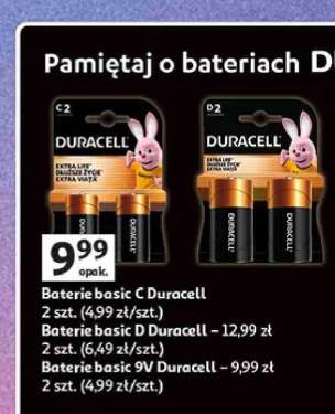 Baterie basic C Duracell 2-pak