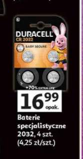 Baterie specjalistyczne Duracell 2032 4-pak