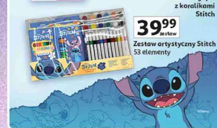 Zestaw artystyczny Stitch 53 elementy