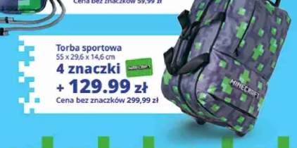 Torba sportowa Minecraft