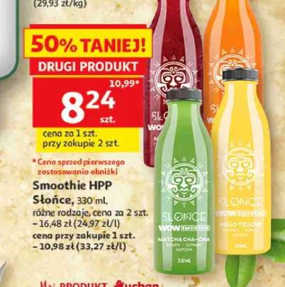 Smoothie HPP Słońce Hello Yellow
