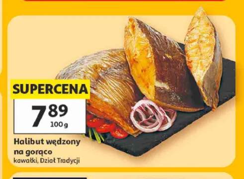 Halibut wędzony na gorąco kawałki