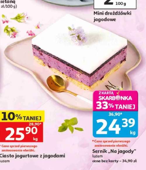 Sernik Na jagody
