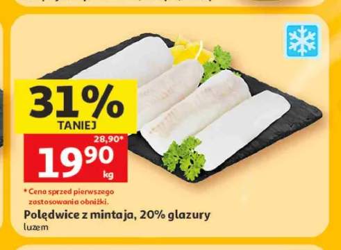 Polędwice z mintaja mrożone