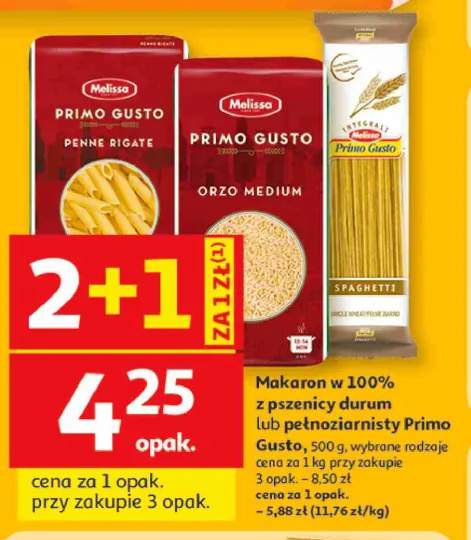 Makaron Orzo Medium Melissa Primo Gusto