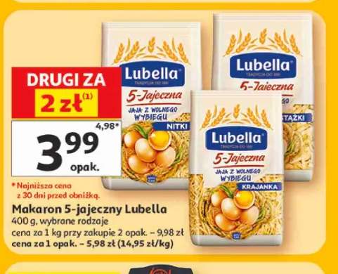 Makaron 5-jajeczny Nitki Lubella