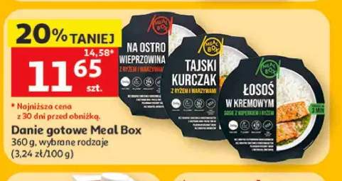 Danie gotowe tajski kurczak z ryżem i warzywami Meal Box