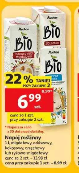 Napój roślinny orkiszowy Auchan Bio