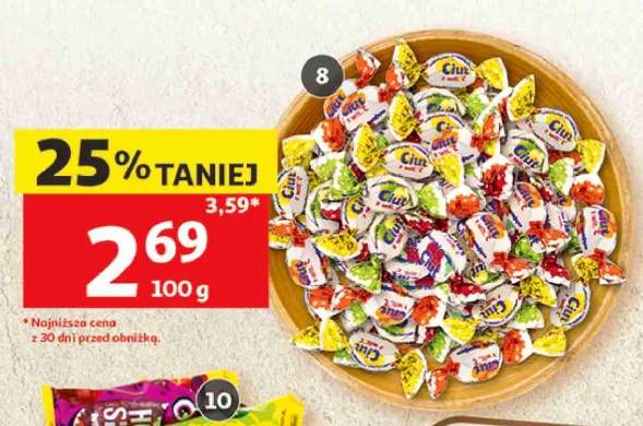 Cukierki pudrowe musujące
