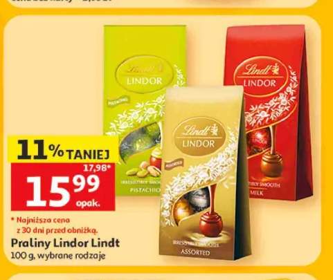 Praliny Lindor Lindt