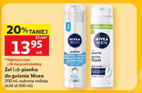 Pianka do golenia Nivea Men Chłodząca