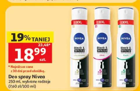Dezodorant spray Nivea Black & White