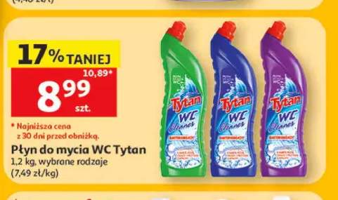 Płyn do mycia WC Tytan Leśny