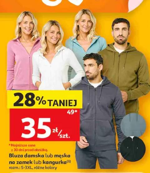 Bluza damska na zamek Inextenso