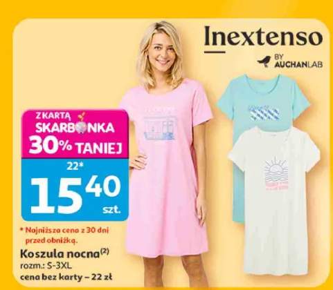 Koszula nocna damska Inextenso