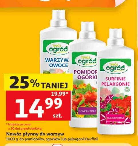 Nawóz płynny do pomidorów i ogórków Twój Ogród