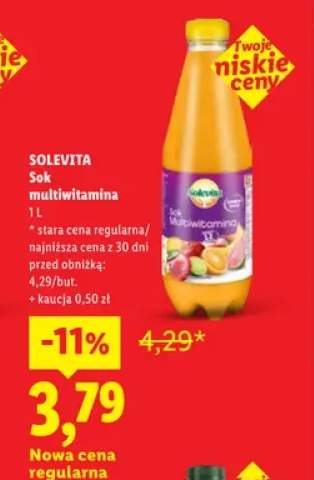 Sok multiwitamina Solevita