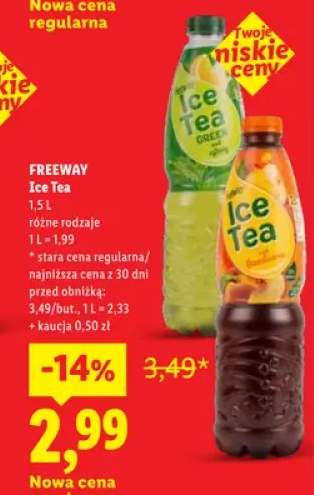 Napój Ice Tea Green Tea Freeway
