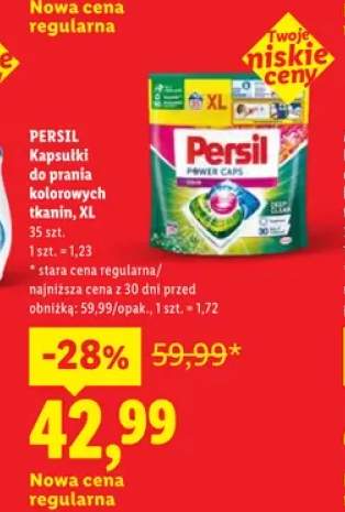 Kapsułki do prania Persil XL