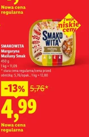Margaryna Maślany Smak Smakowita
