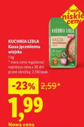 Kasza jęczmienna wiejska Kuchnia Lidla
