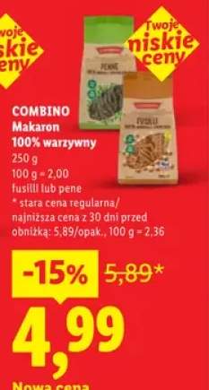 Makaron 100% warzywny pene Combino