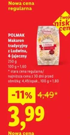 Makaron tradycyjny z Ludwina 4-jajeczny Polmak