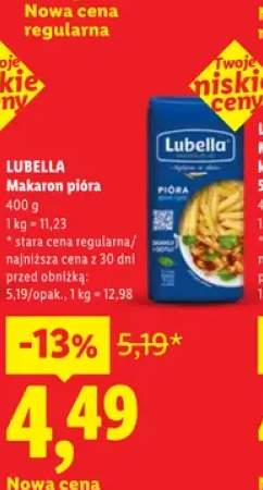 Makaron pióra Lubella