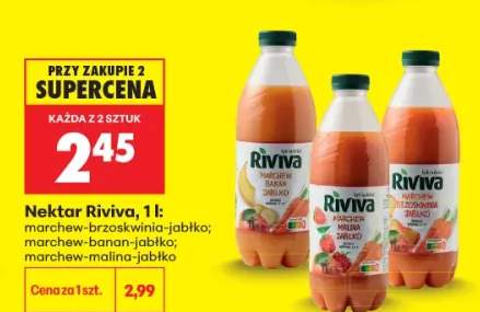 Nektar Riviva Marchew Banan Jabłko