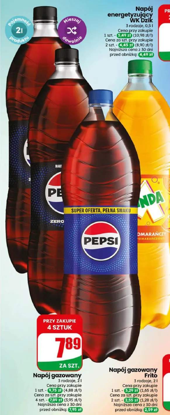 Napój gazowany Pepsi Zero