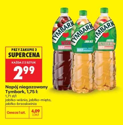Napój niegazowany Tymbark jabłko-wiśnia