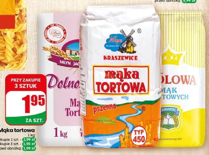 Mąka tortowa pszenna Dolnośląska