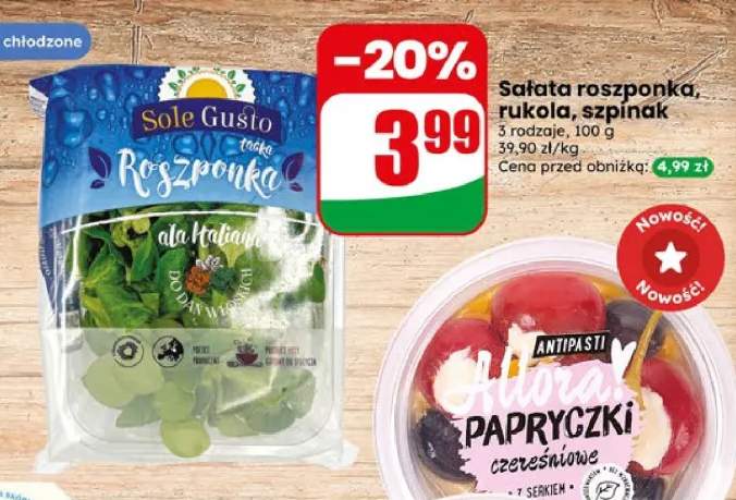 Sałata rukola Sole Gusto