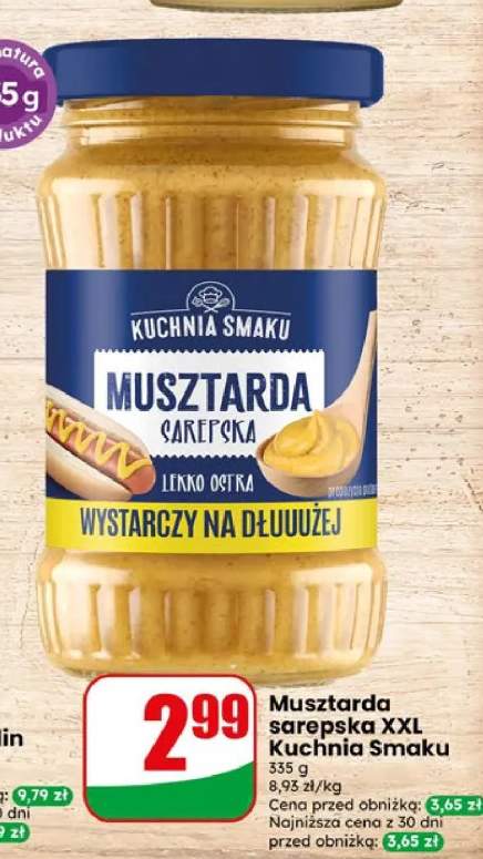 Musztarda sarepska Kuchnia Smaku XXL