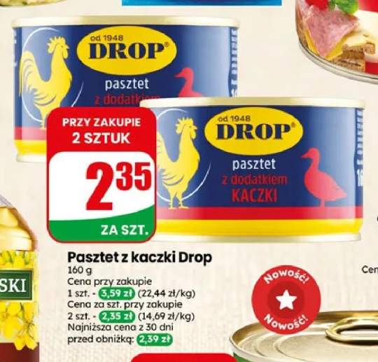 Pasztet z kaczki Drop