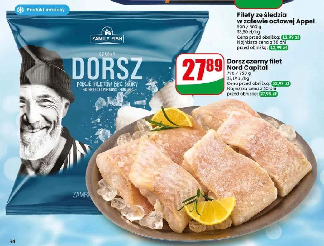 Dorsz czarny filet Nord Capital