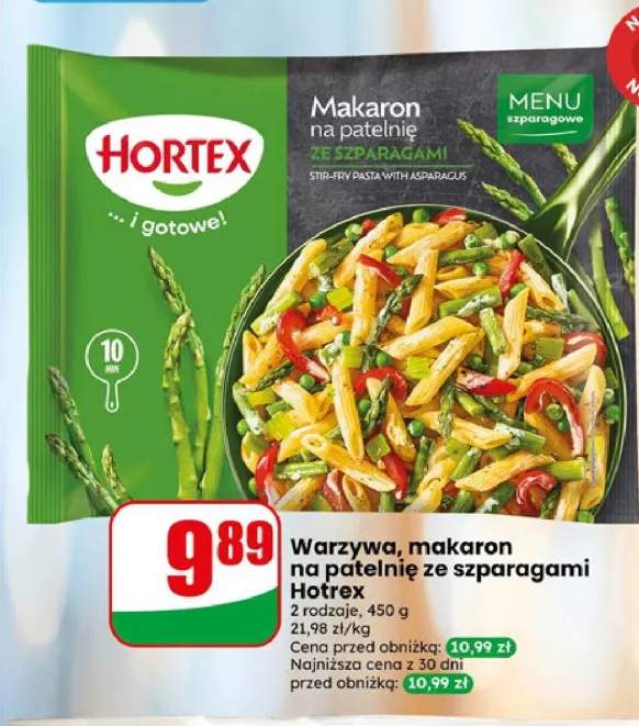 Warzywa na patelnię ze szparagami Hortex