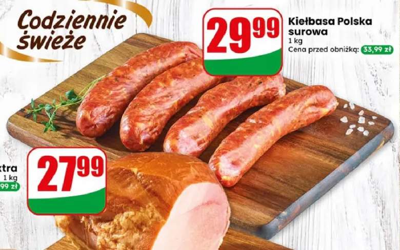 Kiełbasa Polska surowa Agro Rydzyna