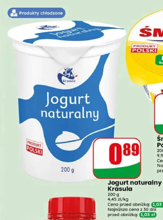 Jogurt naturalny Krasula