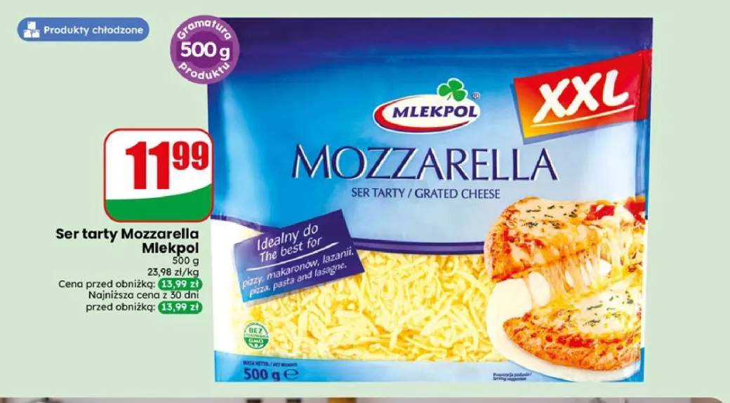 Ser tarty Mozzarella Mlekpol