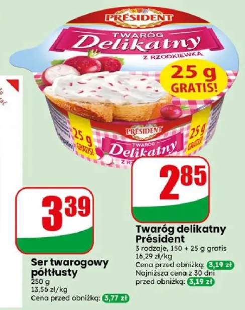 Twaróg delikatny Président