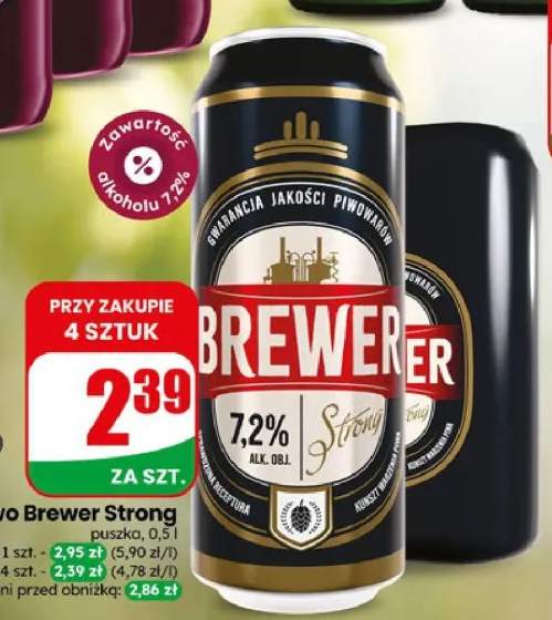 Piwo Brewer Strong