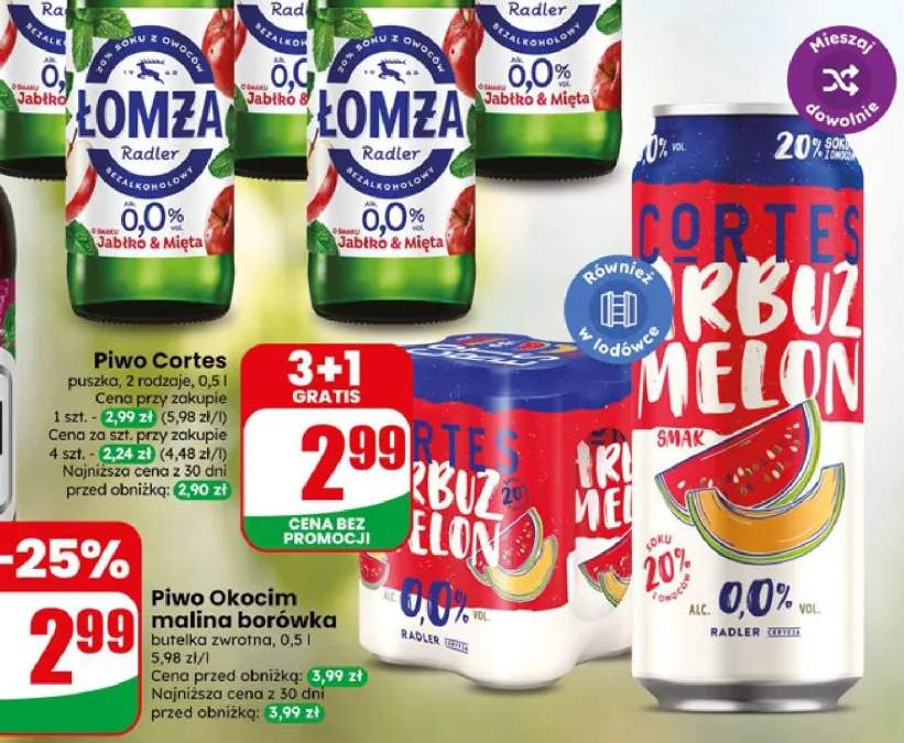 Piwo Cortes Arbuz Melon