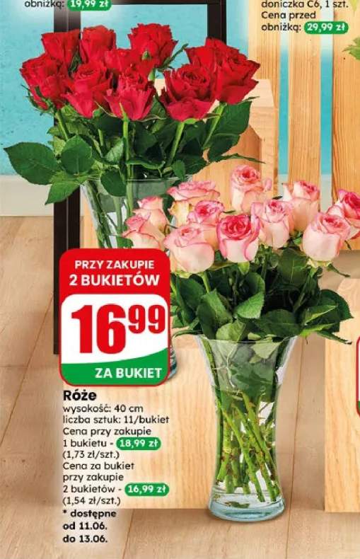 Róże 11-pak