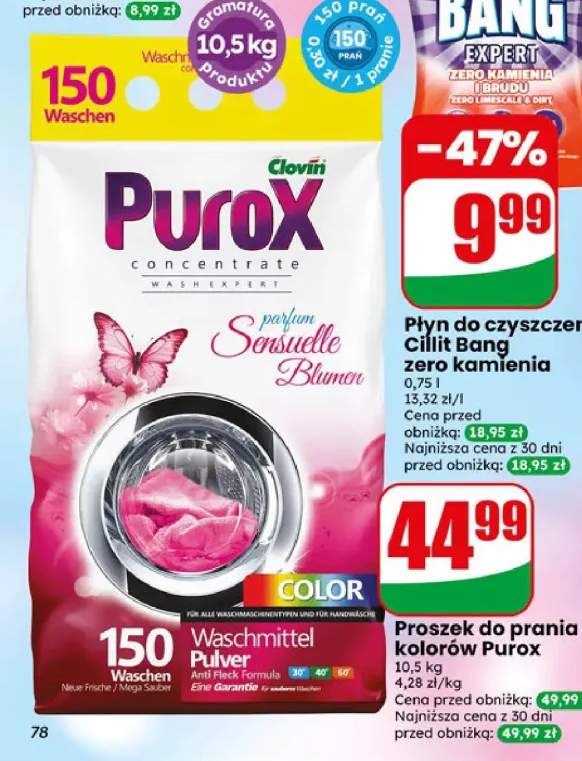 Proszek do prania kolorów Purox
