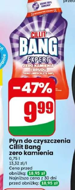 Płyn do czyszczenia Cillit Bang zero kamienia